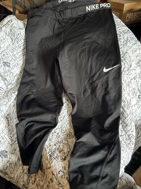 Nike Pro Black Compression Training Tights